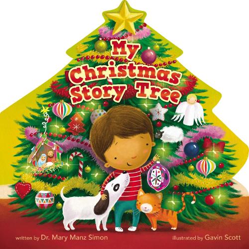 Паперова книга «My Christmas Story Tree», автор Мері Манц Саймон - фото №1