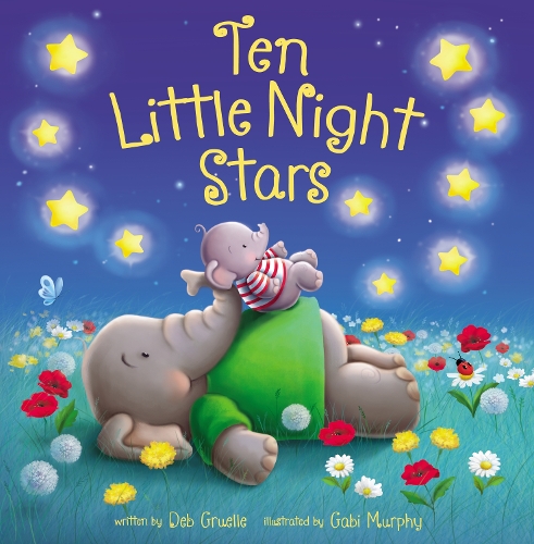 Паперова книга «Ten Little Night Stars», автор Деб Грюель - фото №1