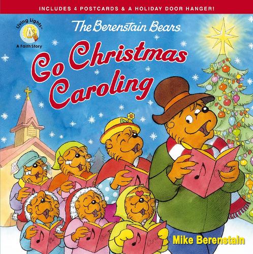 Бумажная книга «The Berenstain Bears Go Christmas Caroling», автор Майк Беренштейн - фото №1