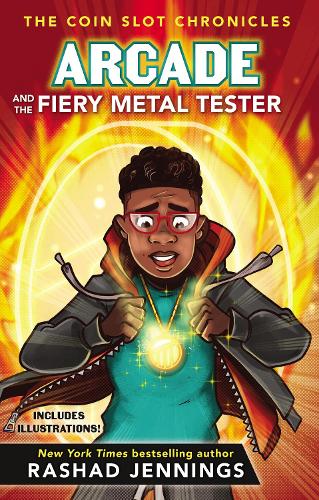 Паперова книга «Arcade and the Fiery Metal Tester», автор Рашад Дженнінгс - фото №1