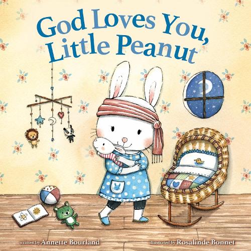 Бумажная книга «God Loves You, Little Peanut», автор Аннет Бурланд - фото №1