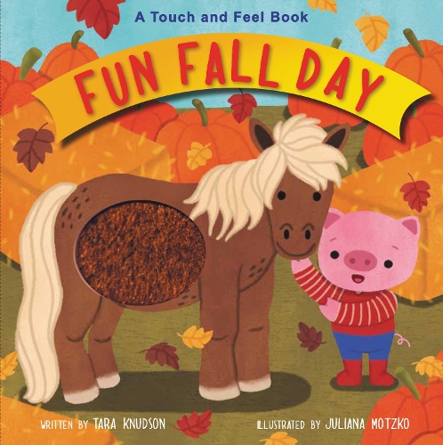 Паперова книга «Fun Fall Day: A Touch and Feel Board Book», автор Тара Кнудсон - фото №1