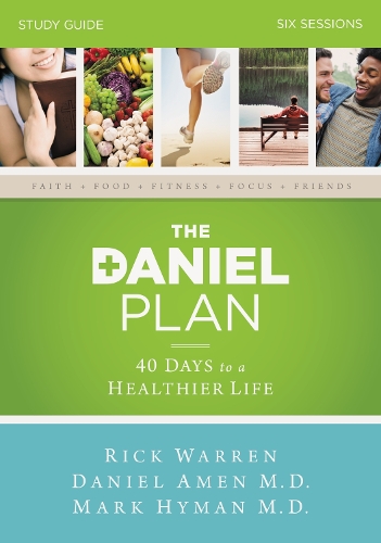 Бумажная книга «The Daniel Plan Bible Study Guide: 40 Days to a Healthier Life», авторов Дэниел Амен, Марк Хайман, Рик Уоррен - фото №1