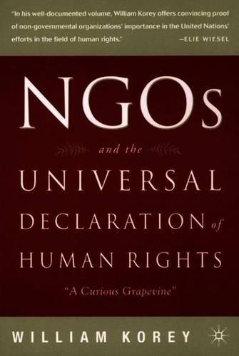 Паперова книга «NGO's and the Universal Declaration of Human Rights: A Curious Grapevine», автор В. Корей - фото №1