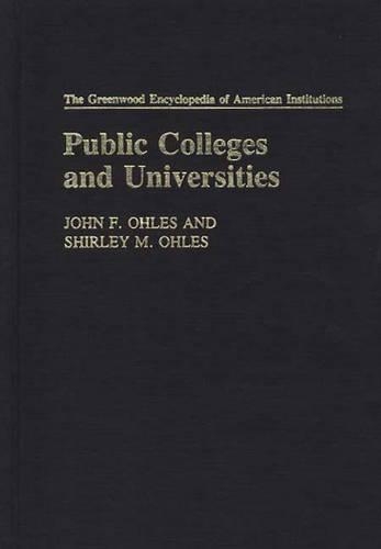 Бумажная книга «Public colleges and universities», автор Ширли Олес - фото №1