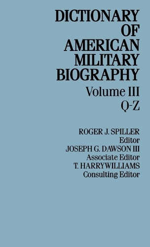 Бумажная книга «Dict Amer Military Biog V3», автор Роджер Дж. Спиллер - фото №1