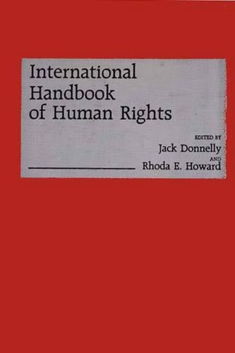 Бумажная книга «International Handbook of Human Rights», авторов Джек Доннели, Рода Э. Ховард-Хассманн - фото №1
