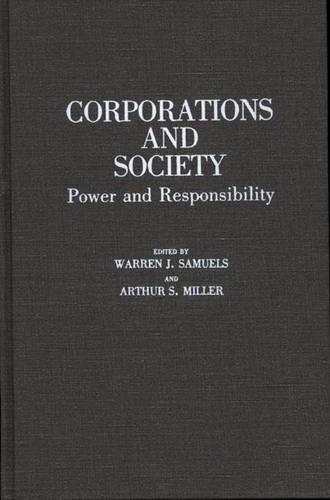 Паперова книга «Corporations and Society: Power and Responsibility», автор Уоррен Дж. Семюелс - фото №1