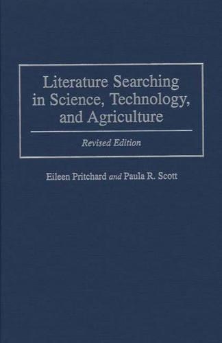 Бумажная книга «Literature Searching in Science, Technology, and Agriculture, 2nd Edition», автор Эйлин Притчард - фото №1