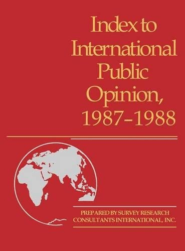 Паперова книга «Index to International Public Opinion, 1987-1988», автор Елізабет Ганн Гастінгс - фото №1