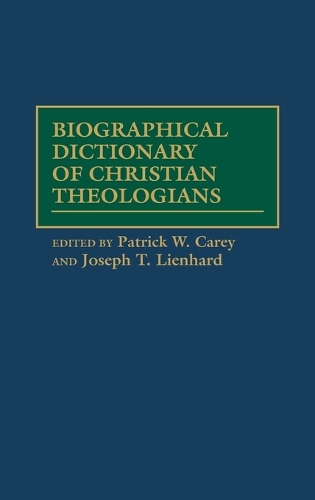 Паперова книга «Biographical Dictionary of Christian Theologians», автор Джозеф Ліенхард - фото №1