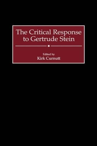 Бумажная книга «The Critical Response to Gertrude Stein», автор Кирк Курнатт - фото №1