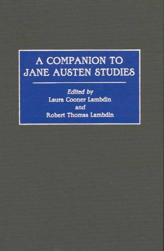 Бумажная книга «A Companion to Jane Austen Studies», авторов Лаура Ламбдин, Роберт Томас Ламбдин - фото №1