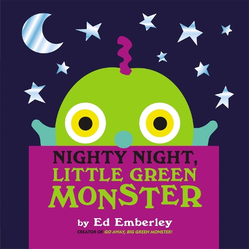 Бумажная книга «Nighty Night, Little Green Monster», автор Эд Эмберли - фото №1