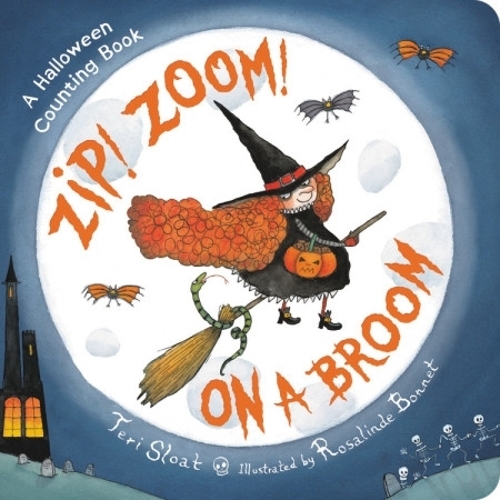 Бумажная книга «Zip! Zoom! On a Broom», автор Тери Слоат - фото №1