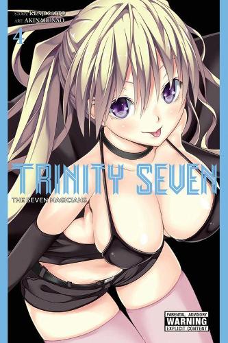 Паперова книга «Trinity Seven, Vol. 4: The Seven Magicians», авторів Акінарі Нао, Кендзі Сайтоу - фото №1