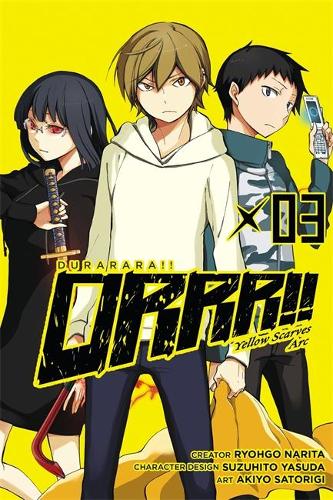 Бумажная книга «Durarara!! Yellow Scarves Arc, Vol. 3», автор Рего Нарита - фото №1