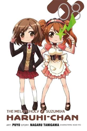 Бумажная книга «The Melancholy of Suzumiya Haruhi-chan, Vol. 8», автор Нагару Танигава - фото №1