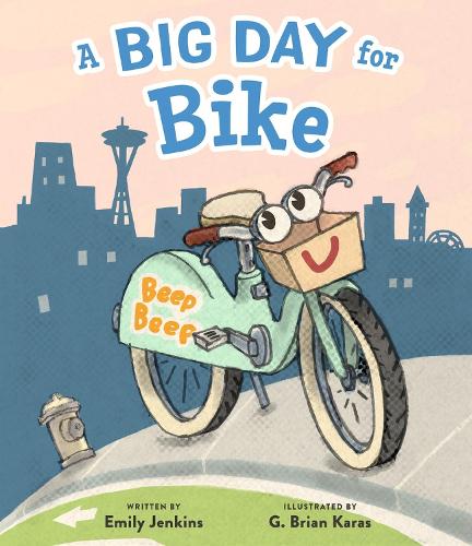 Паперова книга «A Big Day for Bike», автор Емілі Дженкінс - фото №1