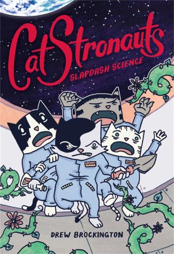 Бумажная книга «CatStronauts: Slapdash Science», автор Дрю Брокингтон - фото №1