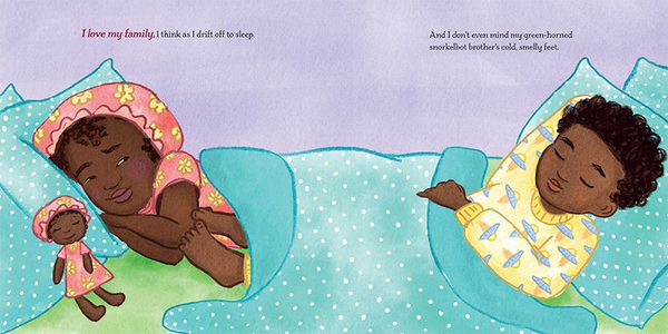 Паперова книга «Keyana Loves Her Family», автор Наташа Анастасія Тарплі - фото №1