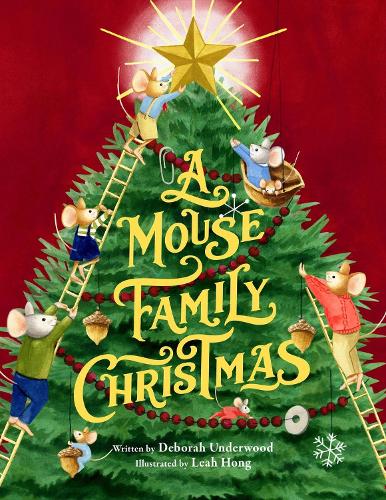 Бумажная книга «A Mouse Family Christmas», автор Дебора Андервуд - фото №1