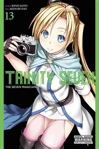 Бумажная книга «Trinity Seven, Vol. 13», автор Кенджи Сайто - фото №1