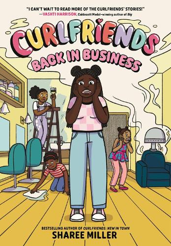 Паперова книга «Curlfriends: Back in Business (A Graphic Novel)», автор Шарі Міллер - фото №1