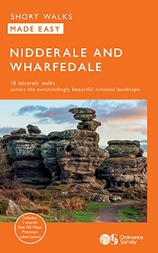 Бумажная книга «OS Short Walks Made Easy - Nidderdale and Wharfedale» - фото №1