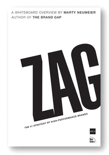 Паперова книга «ZAG:  The #1 Strategy of High-Performance Brands», автор Марті Ноймайєр - фото №1