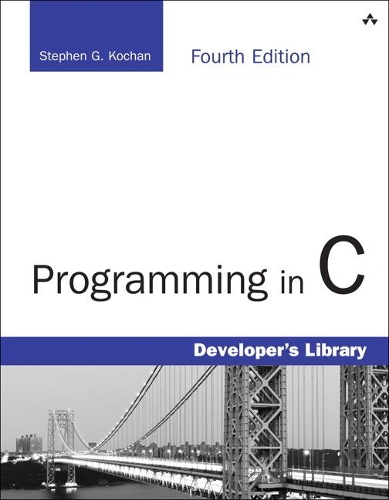 Бумажная книга «Programming in C», автор Стивен Г. Кочан - фото №1