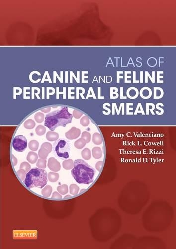 Бумажная книга «Atlas of Canine and Feline Peripheral Blood Smears», авторов Эми К. Валенсиано, Рик Коуэлл, Рональд Д. Тайлер, Тереза Рицци - фото №1