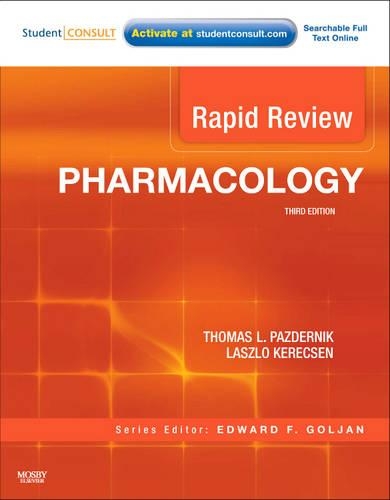Паперова книга «Rapid Review Pharmacology: With STUDENT CONSULT Online Access», авторів Ласло Керецен, Томас Л. Паздернік - фото №1