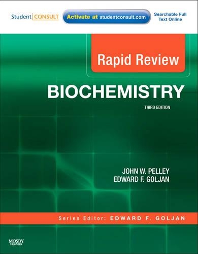 Паперова книга «Rapid Review Biochemistry: With STUDENT CONSULT Online Access», авторів Едвард Ф. Гольян, Джон В. Пеллі - фото №1