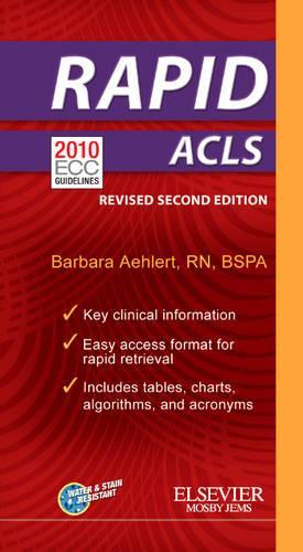 Бумажная книга «RAPID ACLS - Revised Reprint», автор Барбара Джей Элерт - фото №1