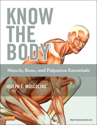 Паперова книга «Know the Body: Muscle, Bone, and Palpation Essentials», автор Джозеф Е. Мусколіно - фото №1