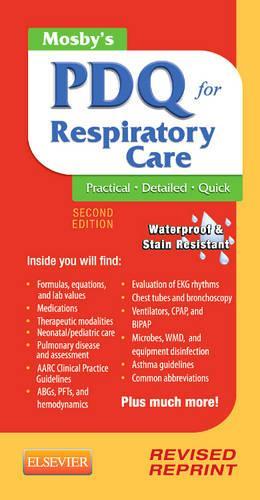 Паперова книга «Mosby's PDQ for Respiratory Care - Revised Reprint», автор Хелен Шаар Корнінг - фото №1