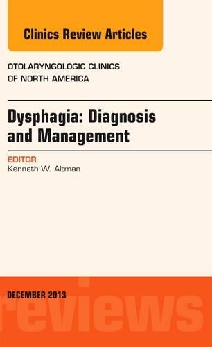 Паперова книга «Dysphagia, An Issue of Otolaryngologic Clinics», автор Кеннет В. Альтман - фото №1