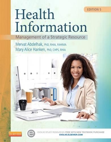 Бумажная книга «Health Information: Management of a Strategic Resource», авторов Мэри Элис Хэнкен, Мерват Абдельхак - фото №1