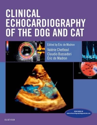 Бумажная книга «Clinical Echocardiography of the Dog and Cat», авторов Клаудио Буссадори, Эрик де Мадрон, Валери Четбуль - фото №1