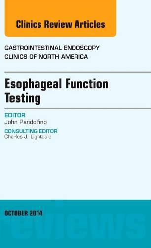 Бумажная книга «Esophageal Function Testing, An Issue of Gastrointestinal Endoscopy Clinics», автор Джон Пандолфино - фото №1