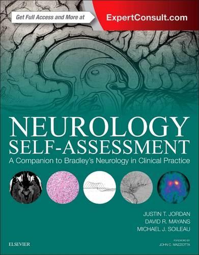 Паперова книга «Neurology Self-Assessment: A Companion to Bradley's Neurology in Clinical Practice», авторів Девід Р. Майянс, Джастін Т. Джордан, Майкл Дж. Сойло - фото №1