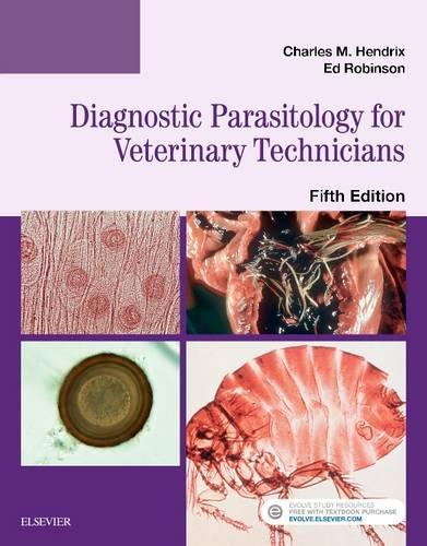Паперова книга «Diagnostic Parasitology for Veterinary Technicians», авторів Чарльз М. Гендрікс, Ед Робінсон - фото №1