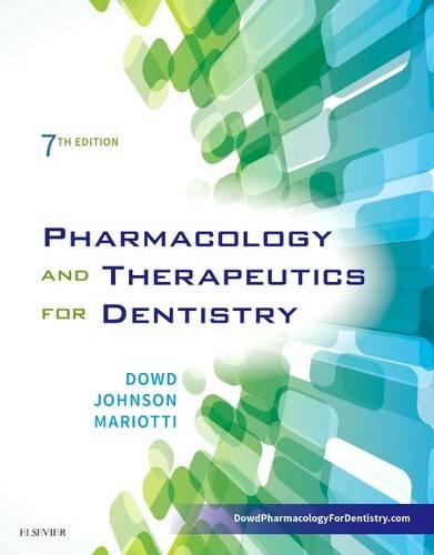 Паперова книга «Pharmacology and Therapeutics for Dentistry», автор Барт Джонсон - фото №1