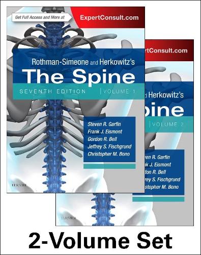 Паперова книга «Rothman-Simeone and Herkowitz's The Spine, 2 Vol Set», авторів Крістофер М. Боно, Френк Дж. Ейсмонт, Гордон Р. Белл, Джеффрі С. Фішгрунд, Стівен Р. Гарфін - фото №1