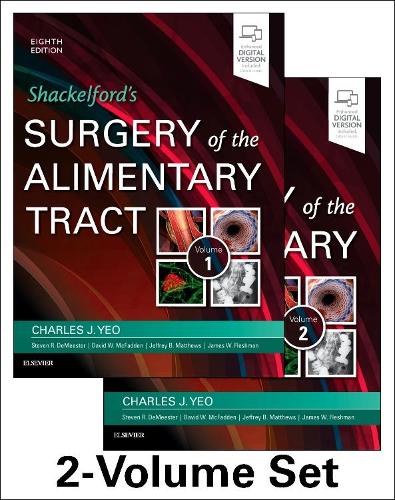 Бумажная книга «Shackelford's Surgery of the Alimentary Tract, 2 Volume Set», автор Чарльз Дж. Йео - фото №1