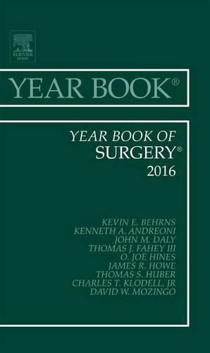 Бумажная книга «Year Book of Surgery, 2016», авторов Чарльз Т. Клоделл младший, Дэвид М. Мозинго, Джеймс Р. Хоу, Джон М. Дейли, Кеннет А. Андреони, Кевин Э. Бернс, О. Джо Хайнс, Томас Дж. Фейхи III, Томас С. Хубер - фото №1