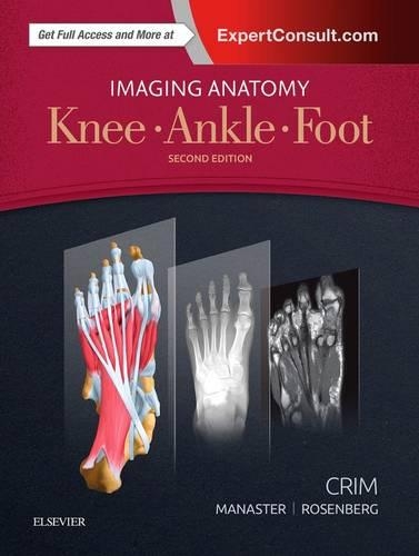 Бумажная книга «Imaging Anatomy: Knee, Ankle, Foot», авторов Б. Дж. Манастер, Джулия Р. Крим, Зехава Садка Розенберг - фото №1