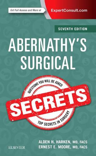 Паперова книга «Abernathy's Surgical Secrets», авторів Олден Х. Харкен, Ернест Е. Мур - фото №1