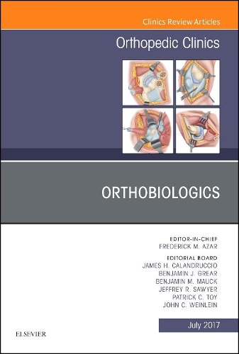Паперова книга «Orthobiologics, An Issue of Orthopedic Clinics», авторів Бенджамін Дж. Грір, Бенджамін М. Маук, Фредерік М. Азар, Джеймс Г. Каландруччо, Джеффрі Р. Сойєр, Джон К. Вайнлайн, Патрік К. Той - фото №1